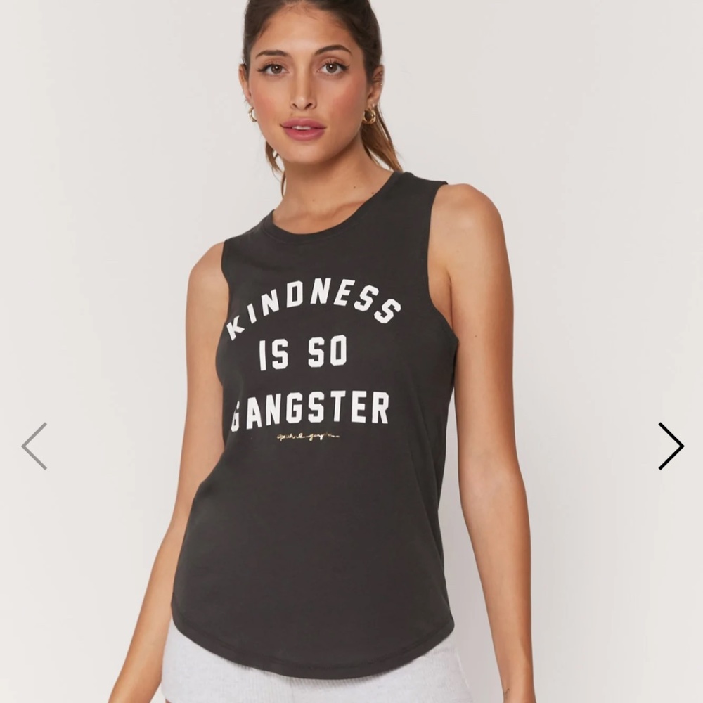 Spiritual gangster Kindness is so gangster muscle tank